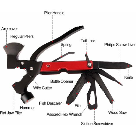 Hache Multifonction Survie - Le Meilleur Achat