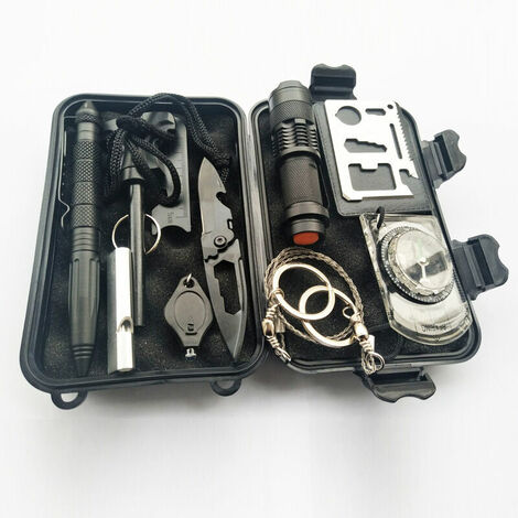 Kit Urgence Voiture Maison Trousse Premiers Secours Complète 28 Pièces – Compacte, étanche, Pour Voiture, Maison, Randonnée, Bureau Kit De Survie
