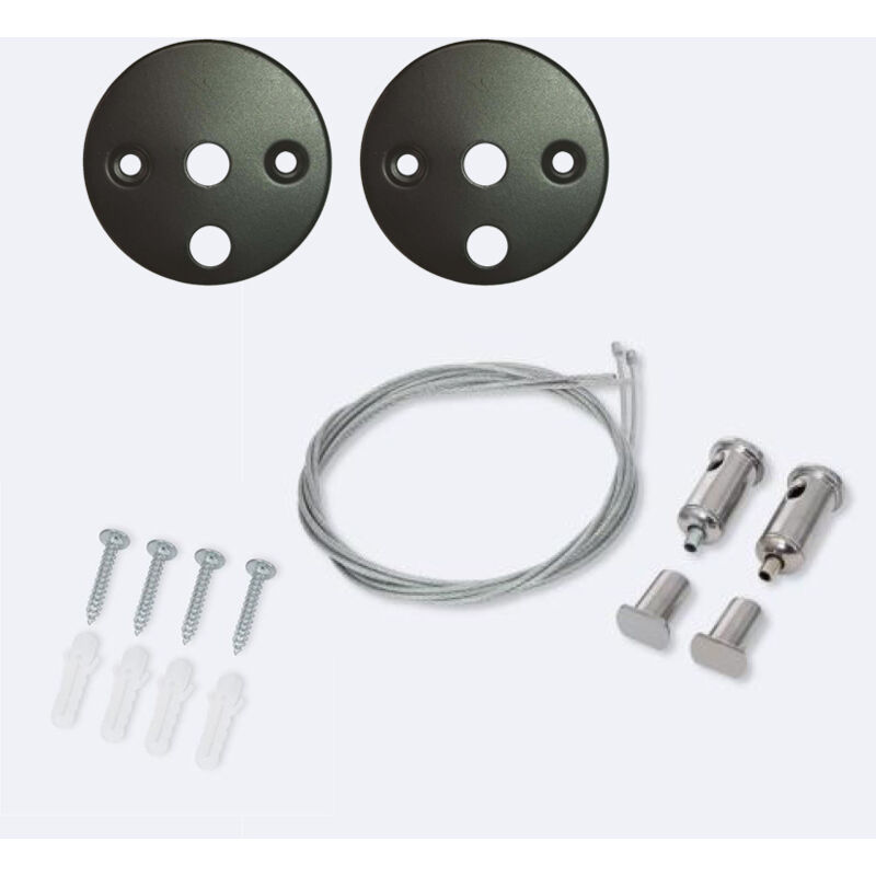 Kit de suspension au plafond pour Réglette led suspendue linkable - pnd system