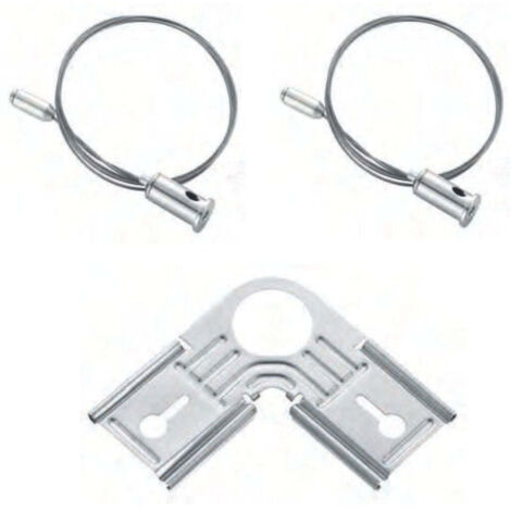 Kit de Suspensión para Conexión en L – Regletas LED Enlazables