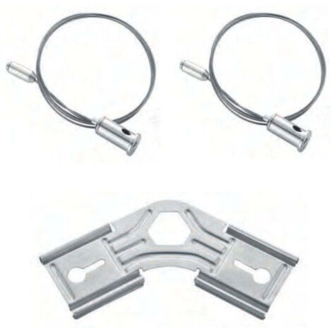 Kit de Suspensión para Conexión Hexagonal - Regletas LED Enlazables