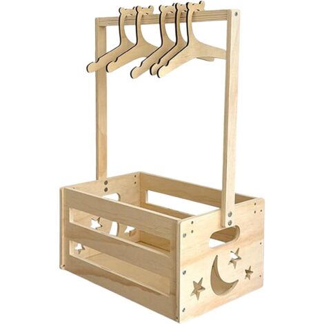 Kit de suspension pour vêtements de bébé avec 5 cintres