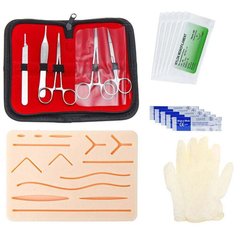 Kit de suture tout compris pour développer et affiner les techniques de suture Trimec