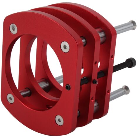 Kit de système de levage de plaque d'insertion de scie de Table en alliage d'aluminium de Base de levage de routeur pour les petites Machines de découpage