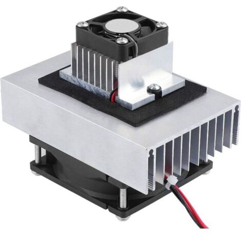 Kit de système de refroidissement thermoélectrique Peltier 12 V à monter soi-même, module de conduction pour refroidisseur à semi-conducteurs, système de refroidissement pour climatiseur, module de re