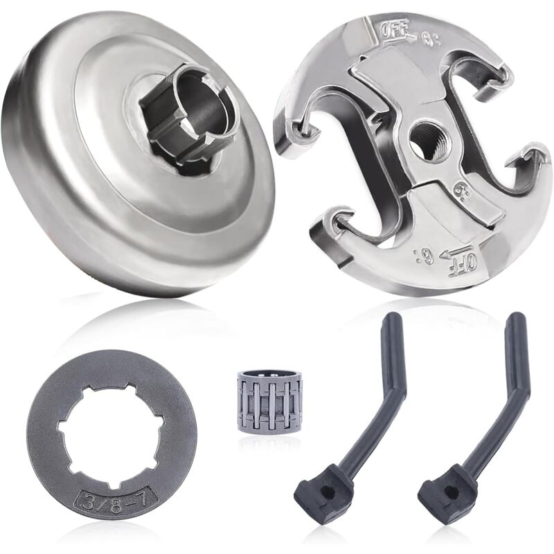 Kit de tambour d'embrayage 3/8'' pour Husqvarna 455 460 Rancher 461 pièces de rechange tronçonneuse 537291602