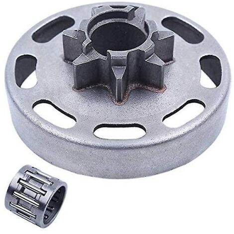 Kit de tambour d'embrayage avec pignon 7 dents de 325 pouces et roulements pour tronçonneuse Jonsered CS2240 (pièce n° 5) - Modèles 435, 435e, 440 et 440e
