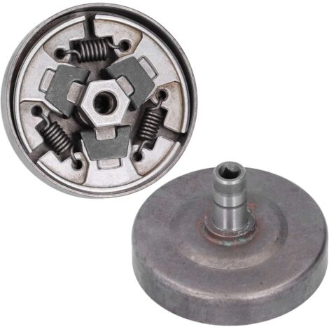 Kit de Tambour d'embrayage de Tronçonneuse Adapté pour Stihl FS80 FS85 FC80 FC85 HT70 HT75 Pièces de Rechange de Tronçonneuse D'outil de Jardin