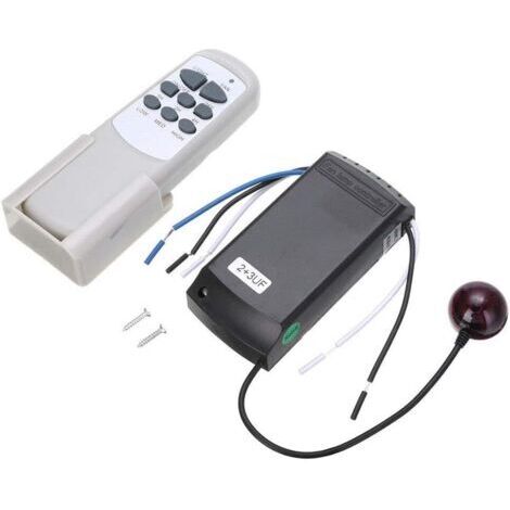 Kit de télécommande sans fil pour ventilateur de plafond, minuterie numérique universelle