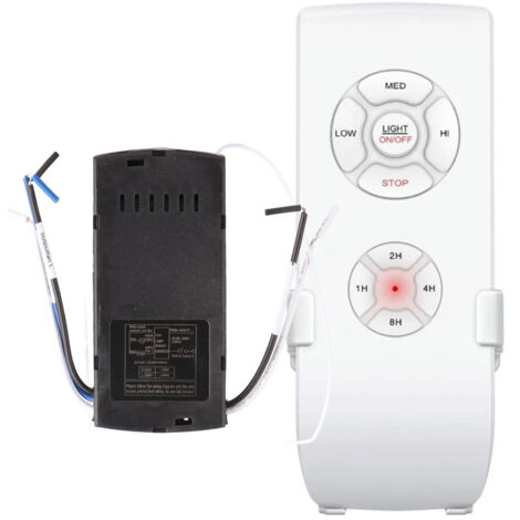 Kit de Télécommande Universelle pour Ventilateur de Plafond avec Lumière, Compatible avec Hunter et Harbor Breeze