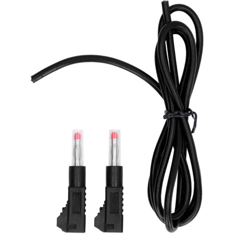Kit de Test Électrique 32A 1000V avec Pièces Laiton 4mm et Coque PE Noir pour Câblage