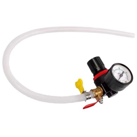 Kit De Test Étanchéité pour Réservoir Eau De Voiture Outil De Détection De Fuites De Radiateur Appareil De Test De Pression pour Système De Refroidissement