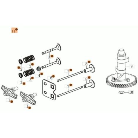 KIT DE TÊTE EMAK ORIGINAL L66151574