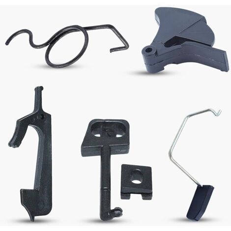 Kit de tige de starter de serrure à ressort pour déclencheur pour Husqvarna 142 137 136 141 141 36 41 Pièces de rechange pour tronçonneuse