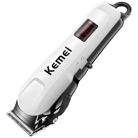 Kit de tondeuse à cheveux sans fil rechargeable pour hommes et enfants