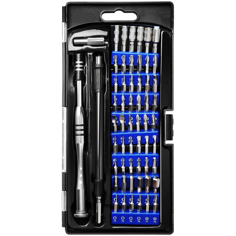 Kit de tournevis de précision magnétique 57 en 1, outils de réparation pour ordinateur portable, lunettes, ordinateur portable, appareil