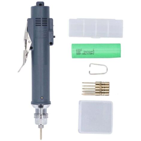 Kit De Tournevis Electrique Sans Fil Precision Industrielle Torsion Reglable Cw Ccw