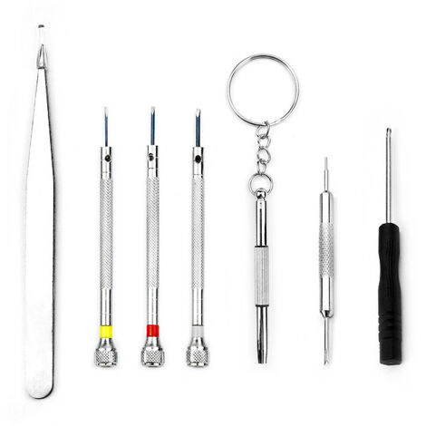 Kit de Tournevis Miniatures pour Réparation Montres Téléphones Ordinateurs, Coffret Outils de Démontage Précision