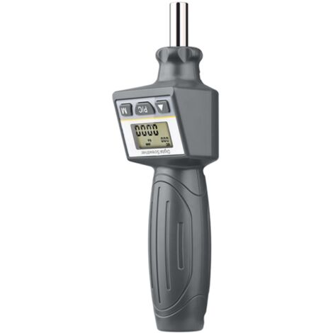 Kit de tournevis numérique avec écran LCD 1,2 pouce, clé réversible, stockage des données en mode crête, 10 embouts et mallette de transport pour électriciens.