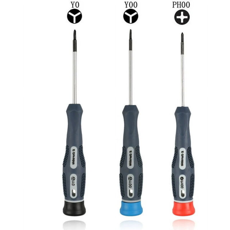 Kit de tournevis pour interrupteur, tournevis Triwing, kit d'outils de réparation de tournevis à pointe magnétique Tri Wing, tournevis de précision à