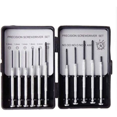 Kit de Tournevise Précision pour Réparation Électronique pour Portable, Ordinateur, Tablette, Lunettes, Montre et Autres Appareil