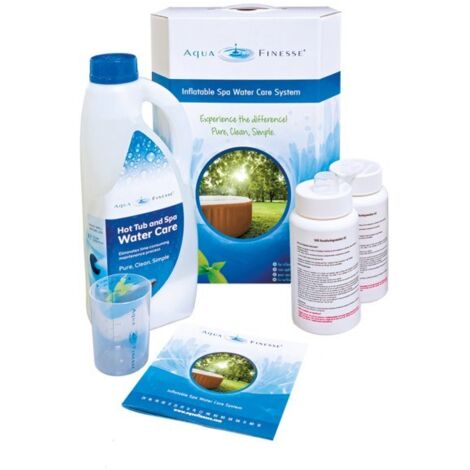 Kit de traitement au chlore AquaFinesse pour spa gonflable -