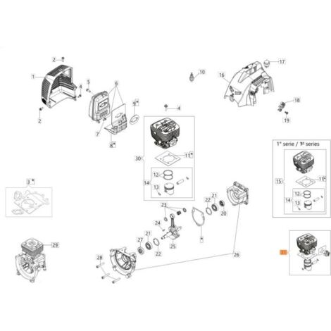 KIT DE TRANSFORMATION EMAK ORIGINAL 61290057