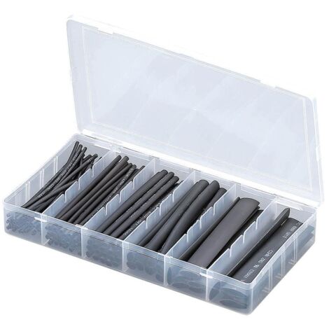 Kit de tubo termoretractil 10cm Negro