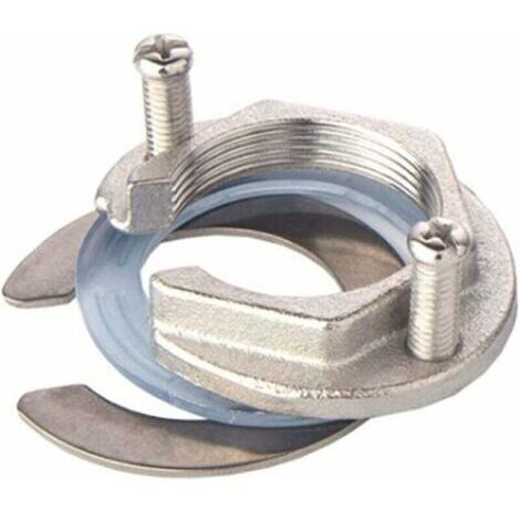 Kit de tuercas de fijación de grifo de acero inoxidable para evitar que se aflojen los grifos de cocina y baño, conector de tuerca de un solo orificio de 31 mm
