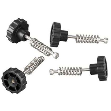 Kit de tuercas de fijación para ajuste manual de nivelación de cama calefactable KZQ, tornillos M3x45 para impresora 3D.