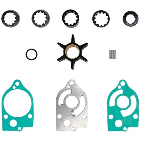 Kit de turbine de pompe à eau pour Mercury 30-70 CV 47-89983Q1 47-89983T2--
