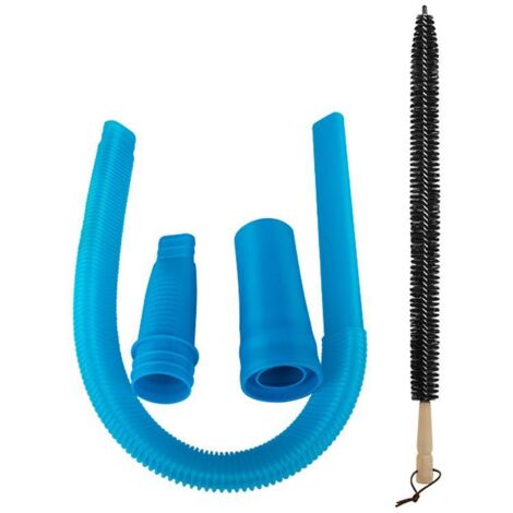 Kit de Tuyau d‘Aspirateur Universel Bleu pour Dyson/Dreame, Pour Conduit de Sèche-Linge et Réfrigérateur