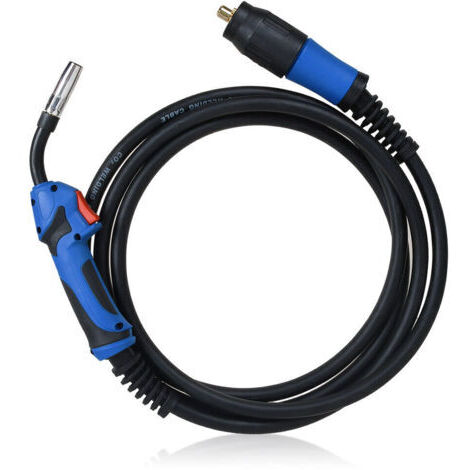 Kit de tuyau de gaz de protection MIG MAG central MB15 3-5M pour torche de soudage (kit de tuyau de gaz de protection MIG MAG MB-15AK 3-5m avec connexion centrale Euro).