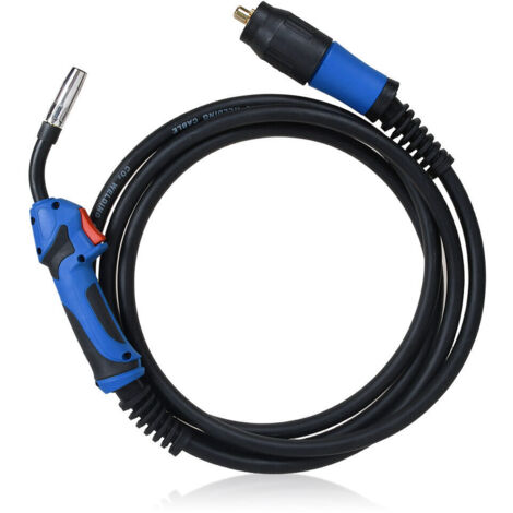 Kit de tuyau de gaz de protection MIG MAG pour torche de soudage MB15 Euro central 3-5M torche de soudage MB-15AK 3-5m Kit de tuyau de gaz de protection MIG MAG à connexion Euro centrale.