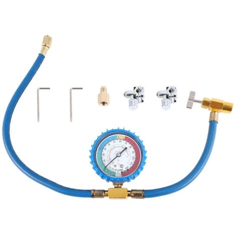 Kit de tuyau de recharge de fréon R134A pour réfrigérateur, vanne de perçage pour réfrigérant --