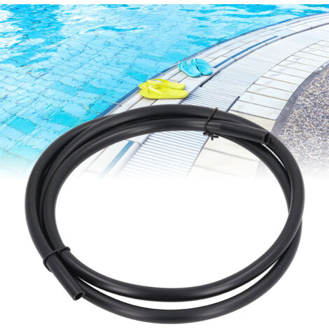 Kit de Tuyau et Accessoires pour Alimentateur de Chlore - Tuyau Flexible, Connecteurs, Écrous, Joints et Pinces de Selle