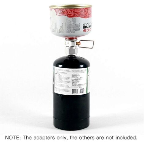 Kit de valve adaptateur de gaz Gas Saver Plus pour camping, argent--
