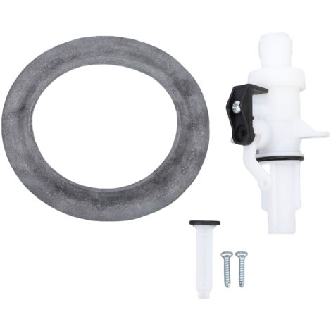 Kit de valve d'eau pour toilette RV 13168, remplacement compatible Aqua Magic IV avec kit complet ABS résistant au gel.
