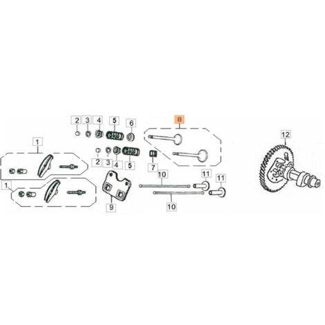 KIT DE VALVES EMAK ORIGINAL L66152426