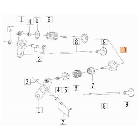 KIT DE VALVES EMAK ORIGINAL L66152636