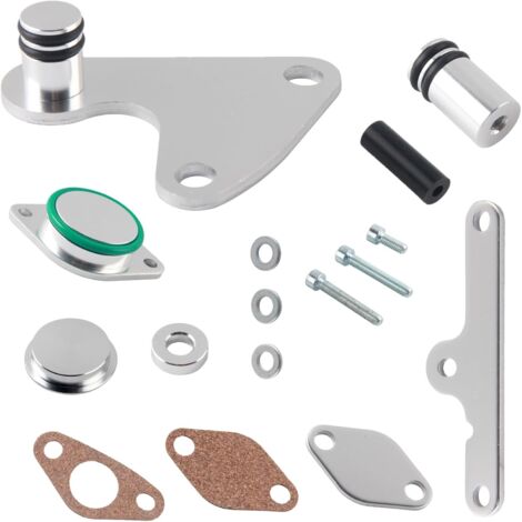 Kit de Vanne EGR pour 2.0 N47S N47 Moteurs Diesel,E81, E87, E88, E82, E90, E91, E92, E93 (inkl. LCI), E60, E61 LCI, X1 E84 et X3 E83 LCI Compatible avec joint de refroidissement EGR Recha