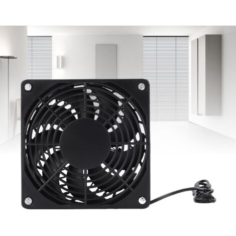Kit de ventilación redondo con ventilador solar eléctrico de ABS para cocina, hogar, mascotas, gallinero e invernadero.