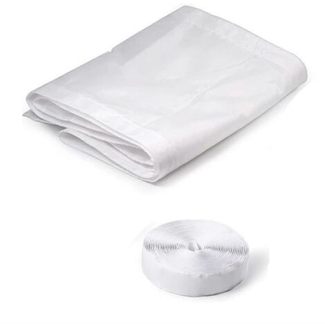 Kit de ventilation pour porte coulissante (environ 25 x 232 cm)