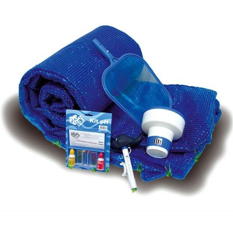 Kit Verano Piscina Toi Ovalada Medida 550 Cm (Isotermica. Termometro. Recoge Hojas. Kit Ph) 4945