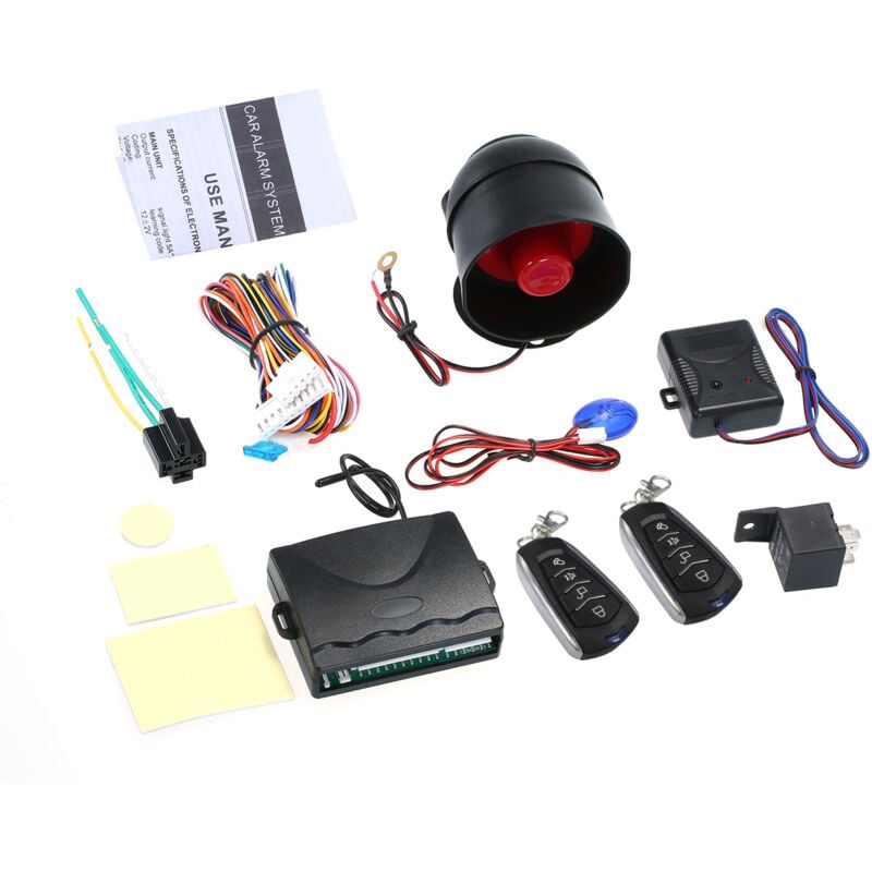 Lifcausal - Kit de verrouillage centralisé à distance automatique avec verrouillage de porte à distance Système d'entrée sans clé du véhicule