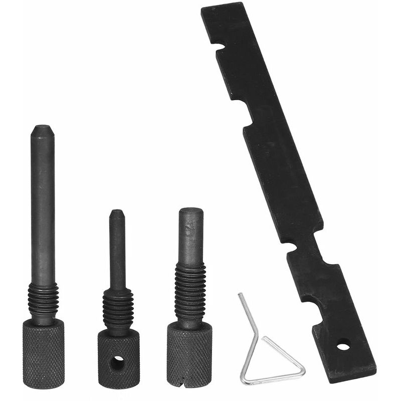 Msbd - Kit De Verrouillage D'Arbre a Cames De Distribution De Moteur, Goupille D'Outil Adaptee Pour Ford Zetec Focus Puma Fiesta, Noir