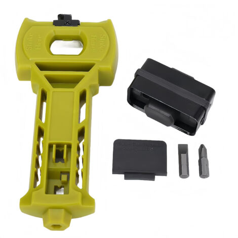 Kit de verrouillage de porte, outils de mortaisage pour verrouillage de porte, outils de burinage pour serrure de porte, outils de burinage pour porte, outils de menuiserie  Autres  ABS  Vert