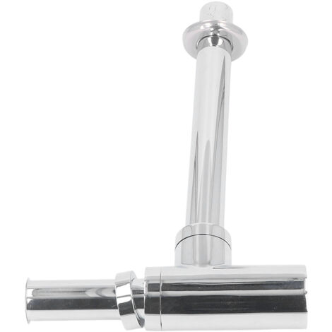 Kit de vidage pour lavabo de salle de bain, tube de drainage extensible 12-20 cm avec entrée anti-glissement G1‑1/4