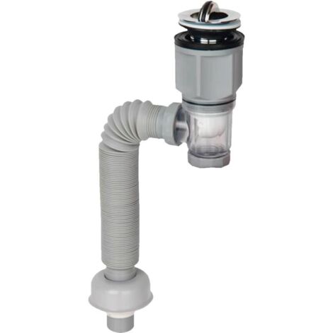 Kit de vidange d'évier, remplacement de drain anti-odeur, tuyau bouché d'évier, solutions de salle de bain, tuyau flexible facile à installer, étanche, accessoires de rénovation domiciliaire