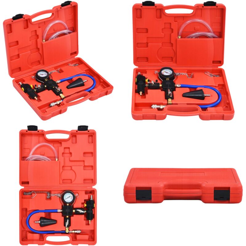 Vidaxl - Kit de vidange et de remplissage de système de refroidissement - Kit De Purge De Liquide De Refroidissement - Outil De Vidange - Outils Auto